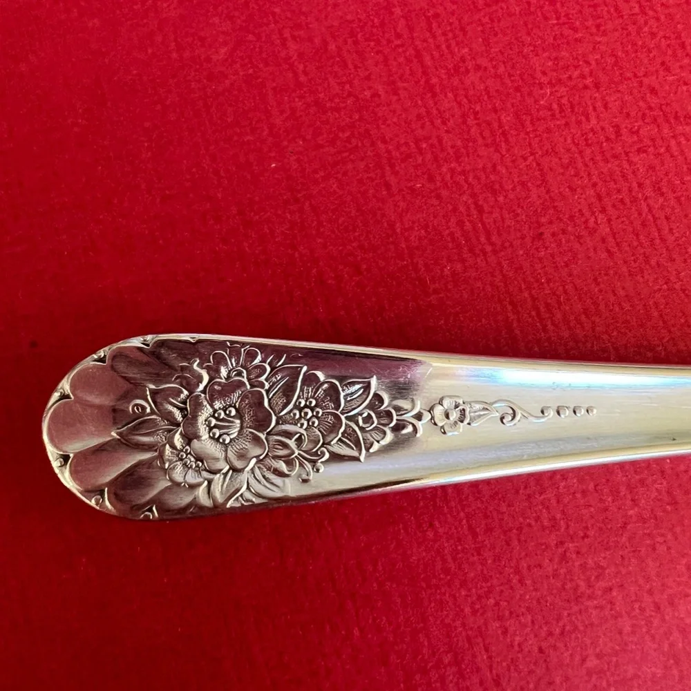 1953 Jubilee Wm Rogers Silverplate Sugar/Jelly Spoon